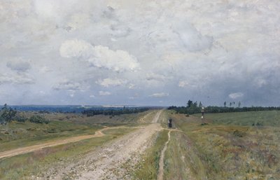 The Vladimirka Road by Isaak Ilyich Levitan